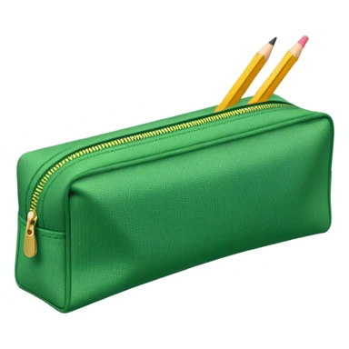 green Pencil Case sticker