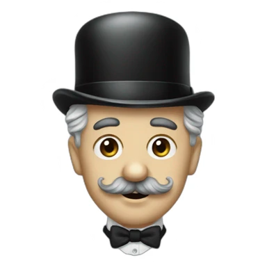 charlie chaplin with the little mustache sticker