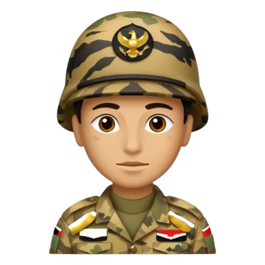 Iraqi military sticker