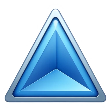 AI in a form of triangle sticker