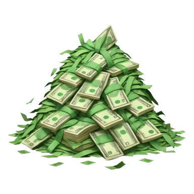 Shreading money sticker