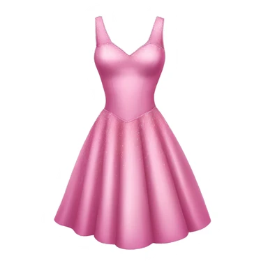 Pink prom dress sticker