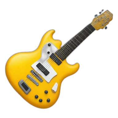 Pastilla de guitarra eléctrica p90 aislada sin absolutamente nada mas sticker