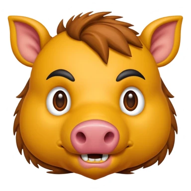 AI coder boar sticker