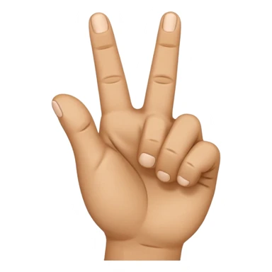 Create an emoji of a right hand. The thumb and middle finger of the right hand are pressed together, with the index finger positioned between them. The remaining fingers are curled into a fist. Add motion lines around the emoji to indicate a downward hand movement. sticker