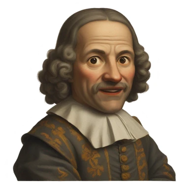 dutch man 17th century shows ok sign sticker