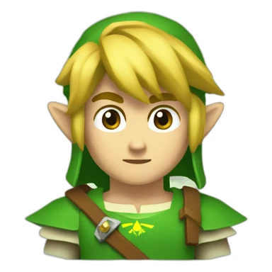 Link from the legend of Zelda sticker