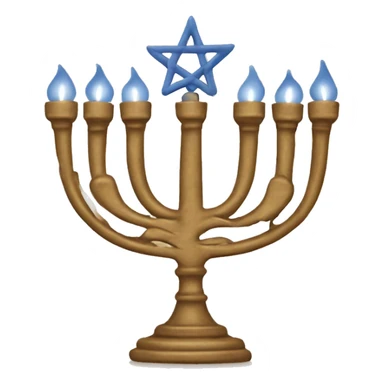 Menorah sticker