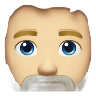 blond-guy-with-taper-fade,-messy-guy-front-and-top-of-hair-and-dark-blonde-beard-and-blue-eyes-and-big-nose sticker