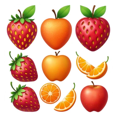 Candy-Coated Fruits sticker