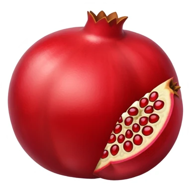 Pomegranate emoji sticker