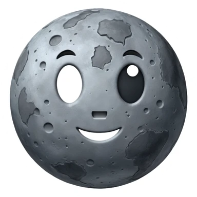 The planet Mercury with no face sticker