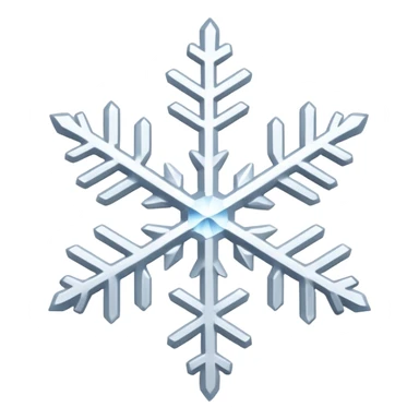 Snowflakes falling in the background sticker
