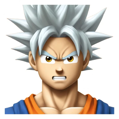 Super saiyan goku sticker