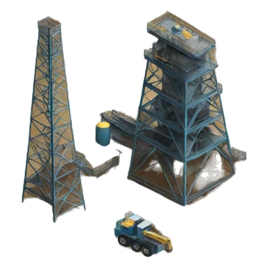 Drilling mine sticker