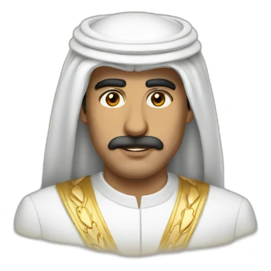 King of bahrain sticker