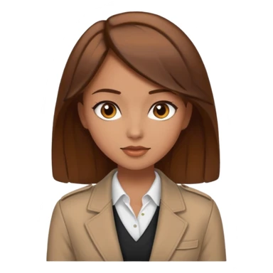 a pretty bratz tan girl who is fat sticker