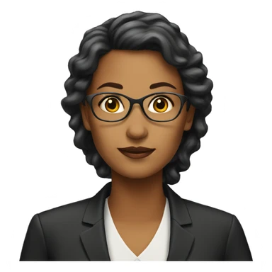 A diplomat woman  sticker