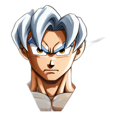 Son Goku ultra instinct sticker