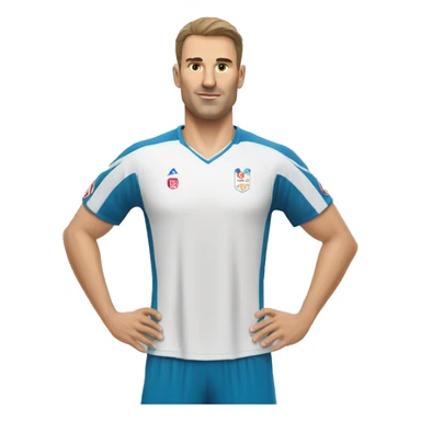 Handball player Dainis Krištopāns  sticker