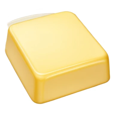 Big Butter on the white plate  sticker