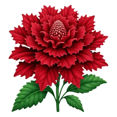 celosia plant flower sticker