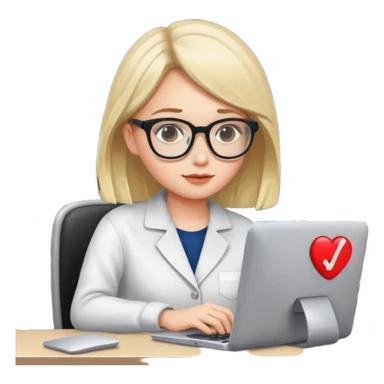 a girl coding with her computer at night sticker