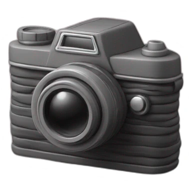 Plasticine slr film camera sticker