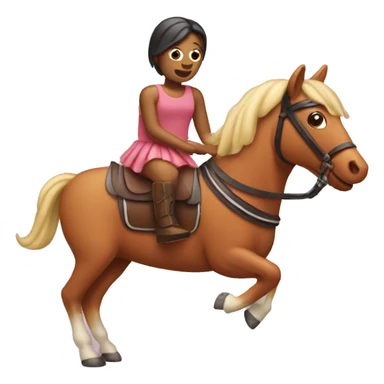 Hot dog riding a horse in a tutu sticker