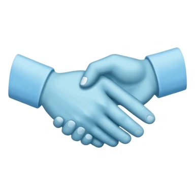 make it the exact hex color of A8F2F9, the last picture the handshake emoji sticker