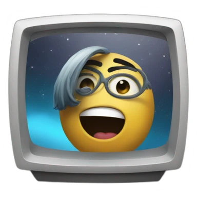 watching movies sticker