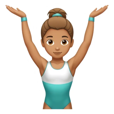 Gymnast sticker