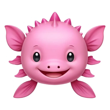 Axolotl emoji sticker