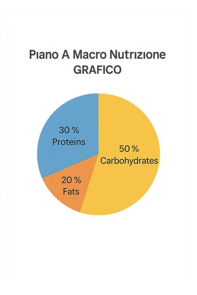Piano A Macro nutrizionale GRAFICO sticker