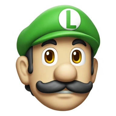 Luigi from super Mario bros sticker