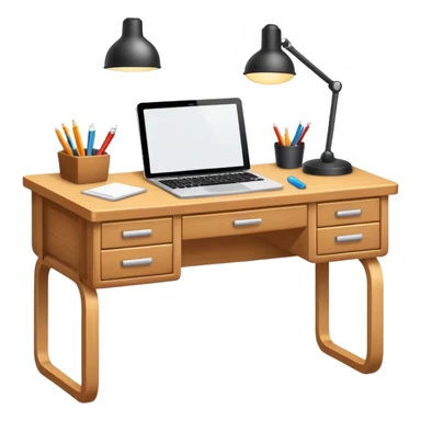 Banco per scrivere  sticker