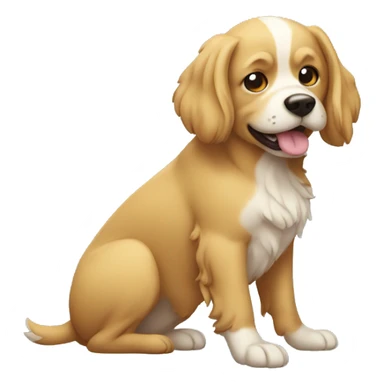 Chien qui nage sticker