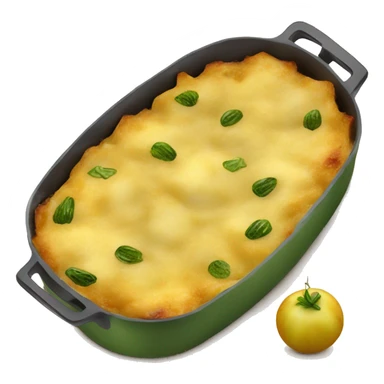Gratin pommes de terres et courgettes sticker