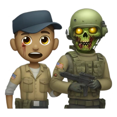 Tank Dempsey with a zombie sticker