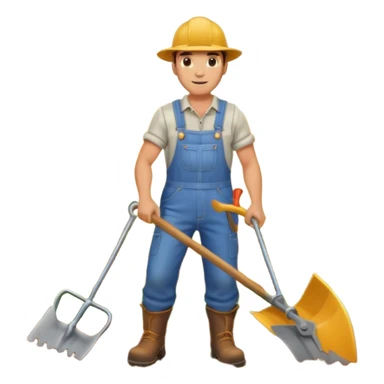 man plowing a field at sunrise sticker