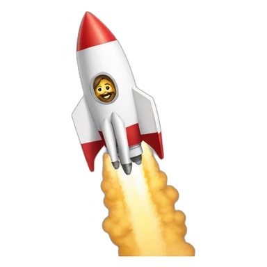 Christ on a rocket sticker