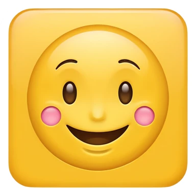 Create a Smile reaction emoji for a new social media app sticker
