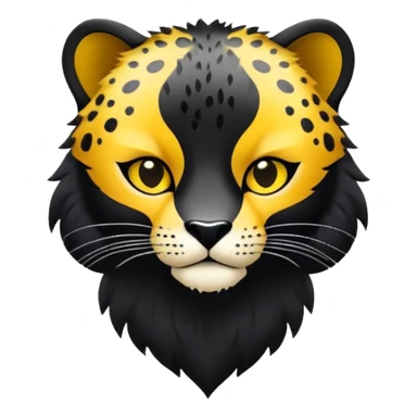 Pantera negra e onça pintada  sticker