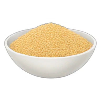 sesame seeds in a bowl sticker