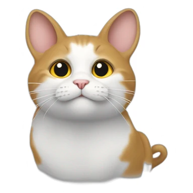 Chat sur souris sticker