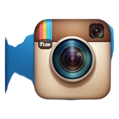 Instagram blue thick meta verifed sticker