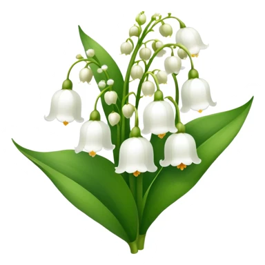 Lily of the valley  sticker