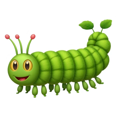 caterpillar sticker