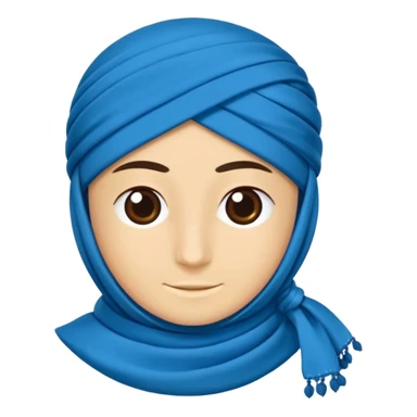 DOĞU TÜRKİSTAN BAYRAĞI (İNSANSIZ) AY VE YILDIZ MAVİ BAYRAK sticker