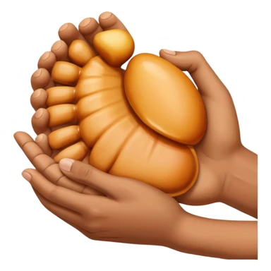 Palm in the stomach sticker